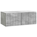 vidaXL Wall-Mounted TV Cabinet Black 59.5x41x30 cm Engineered Wood