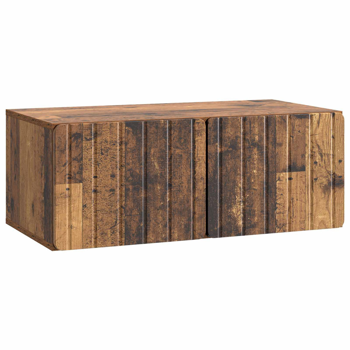 vidaXL Wall-Mounted TV Cabinet Black 59.5x41x30 cm Engineered Wood