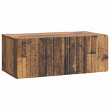 vidaXL Wall-Mounted TV Cabinet Black 59.5x41x30 cm Engineered Wood