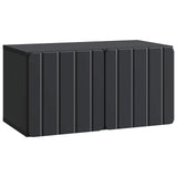 vidaXL Wall-Mounted TV Cabinet Black 59.5x41x30 cm Engineered Wood
