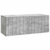 vidaXL Wall-Mounted TV Cabinet Black 59.5x41x30 cm Engineered Wood