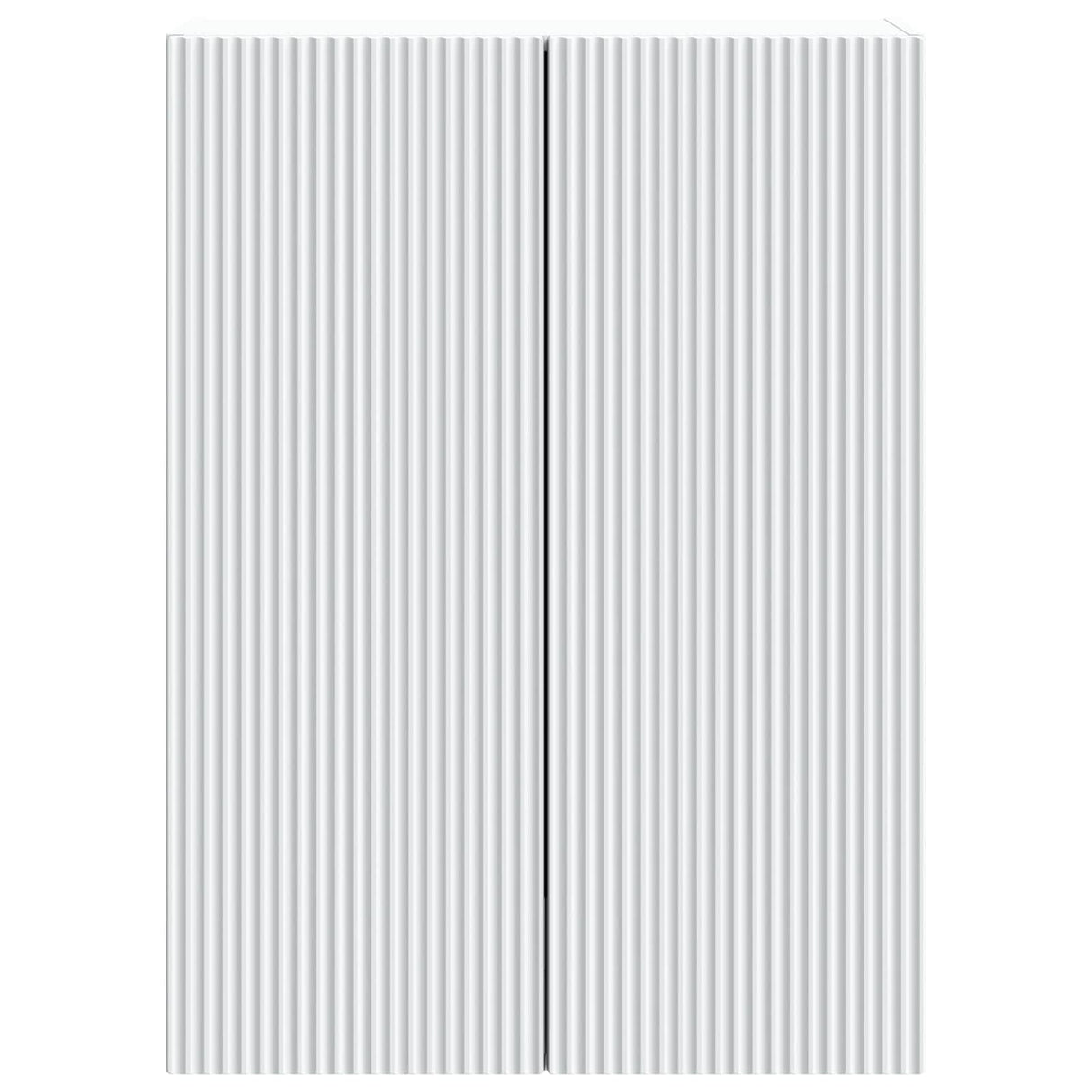 vidaXL Wandkast Wit 66 x 34,5 x 90 cm Bewerkt hout