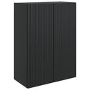 vidaXL Wandkast Wit 66 x 34,5 x 90 cm Bewerkt hout