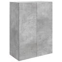 vidaXL Wandkast Wit 66 x 34,5 x 90 cm Bewerkt hout