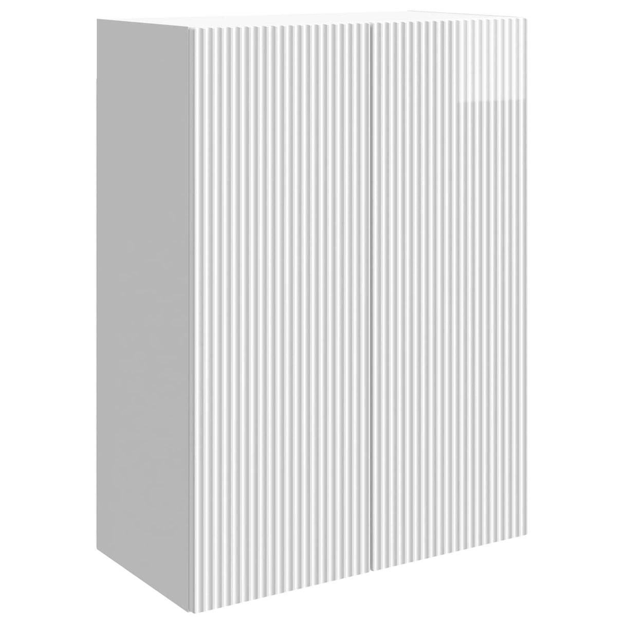 vidaXL Wandkast Wit 66 x 34,5 x 90 cm Bewerkt hout