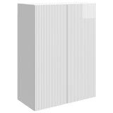 vidaXL Wandkast Wit 66 x 34,5 x 90 cm Bewerkt hout