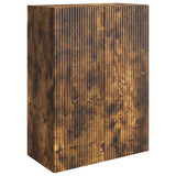 vidaXL Wandkast Wit 66 x 34,5 x 90 cm Bewerkt hout