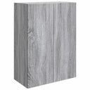 vidaXL Wandkast Wit 66 x 34,5 x 90 cm Bewerkt hout