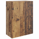 vidaXL Wandkast Wit 66 x 34,5 x 90 cm Bewerkt hout