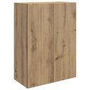 vidaXL Wandkast Wit 66 x 34,5 x 90 cm Bewerkt hout