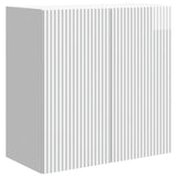 vidaXL Wandkast Wit 66 x 34,5 x 90 cm Bewerkt hout
