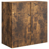 vidaXL Wandkast Wit 66 x 34,5 x 90 cm Bewerkt hout