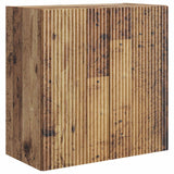 vidaXL Wandkast Wit 66 x 34,5 x 90 cm Bewerkt hout