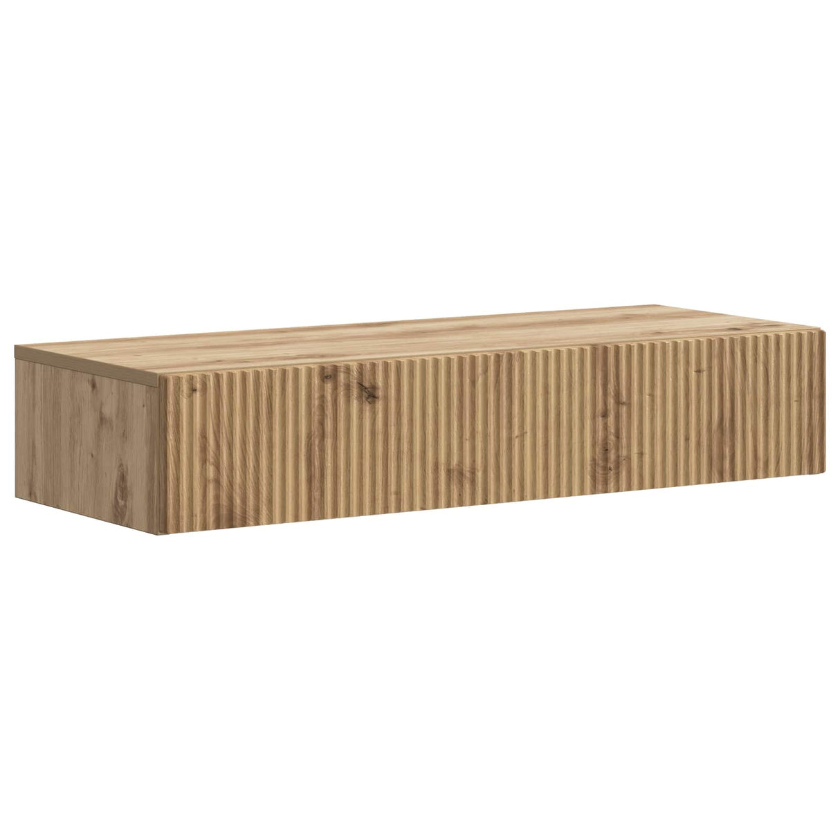 vidaXL Wandgemonteerde Zijtafel Zwart 59 x 34,5 x 17 cm Bewerkt hout