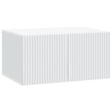 vidaXL Wandmontage TV-kast Zwart 59,5 x 41 x 30 cm Bewerkt hout
