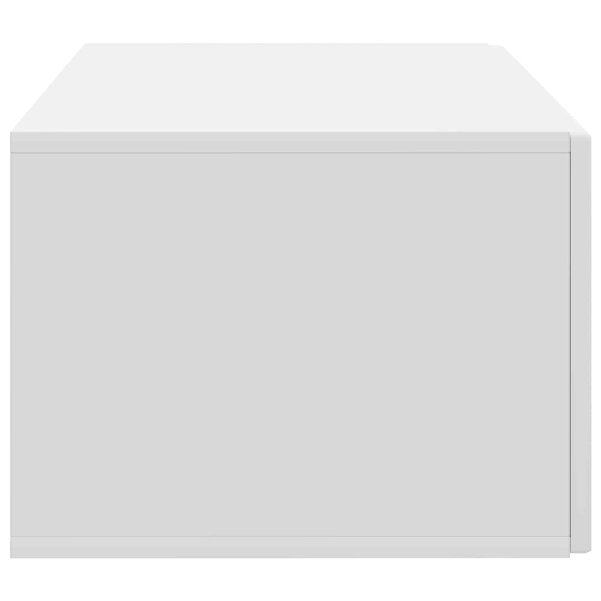 vidaXL Wandmontage TV-kast Zwart 59,5 x 41 x 30 cm Bewerkt hout