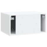vidaXL Wandmontage TV-kast Zwart 59,5 x 41 x 30 cm Bewerkt hout