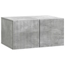 vidaXL Wandmontage TV-kast Zwart 59,5 x 41 x 30 cm Bewerkt hout