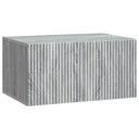vidaXL Wandmontage TV-kast Zwart 59,5 x 41 x 30 cm Bewerkt hout