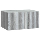 vidaXL Wandmontage TV-kast Zwart 59,5 x 41 x 30 cm Bewerkt hout