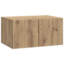 vidaXL Wandmontage TV-kast Zwart 59,5 x 41 x 30 cm Bewerkt hout