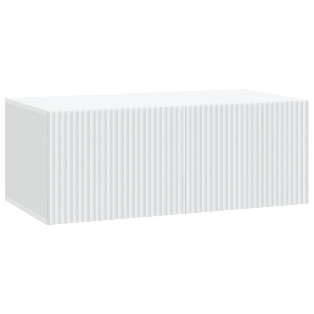 vidaXL Wandmontage TV-kast Zwart 59,5 x 41 x 30 cm Bewerkt hout