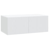 vidaXL Wandmontage TV-kast Zwart 59,5 x 41 x 30 cm Bewerkt hout
