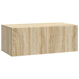 vidaXL Wandmontage TV-kast Zwart 59,5 x 41 x 30 cm Bewerkt hout
