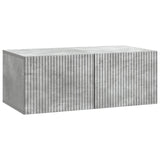 vidaXL Wandmontage TV-kast Zwart 59,5 x 41 x 30 cm Bewerkt hout