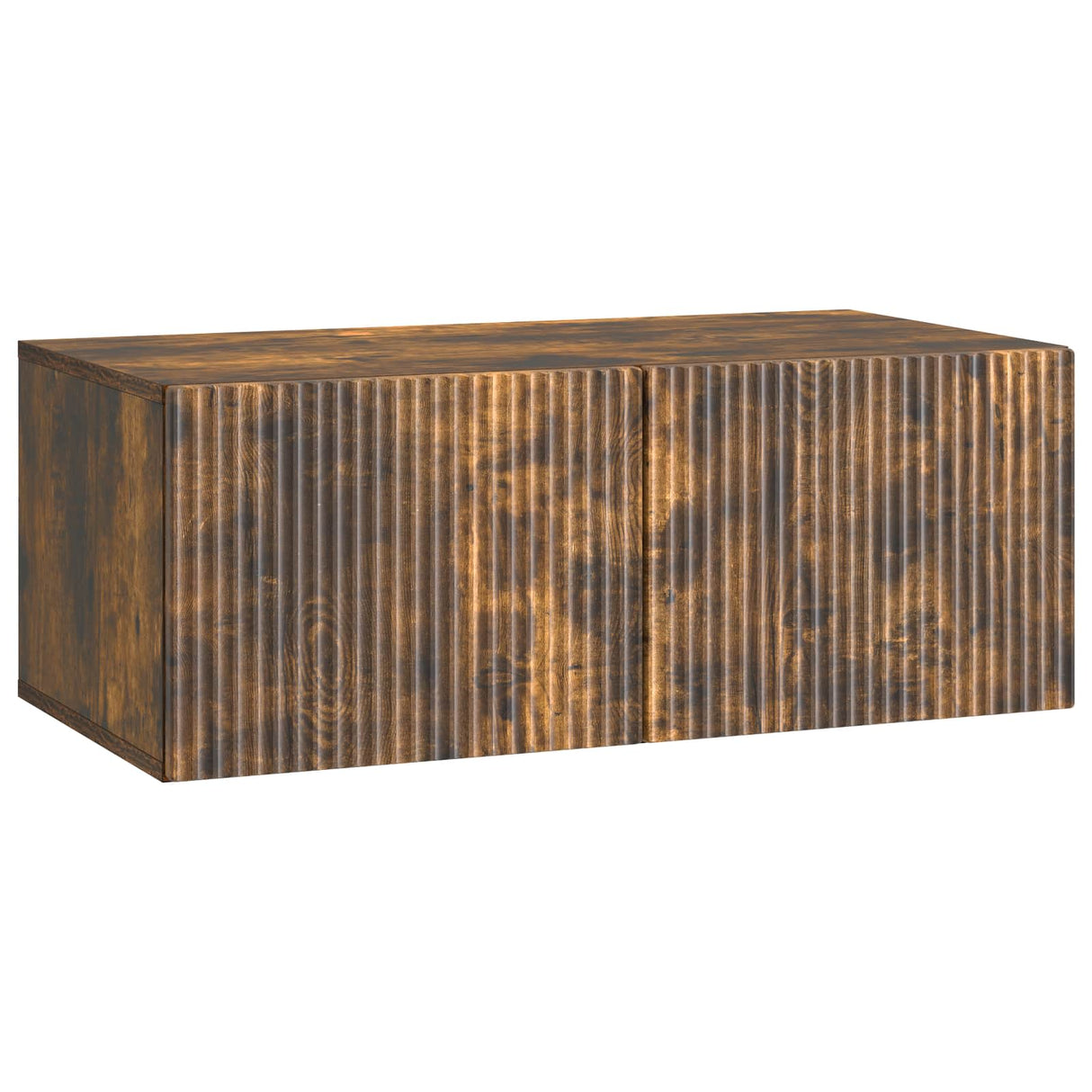 vidaXL Wandmontage TV-kast Zwart 59,5 x 41 x 30 cm Bewerkt hout