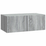 vidaXL Wandmontage TV-kast Zwart 59,5 x 41 x 30 cm Bewerkt hout