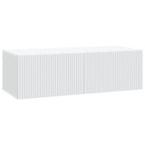 vidaXL Wandmontage TV-kast Zwart 59,5 x 41 x 30 cm Bewerkt hout