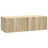 vidaXL Wandmontage TV-kast Zwart 59,5 x 41 x 30 cm Bewerkt hout