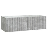 vidaXL Wandmontage TV-kast Zwart 59,5 x 41 x 30 cm Bewerkt hout