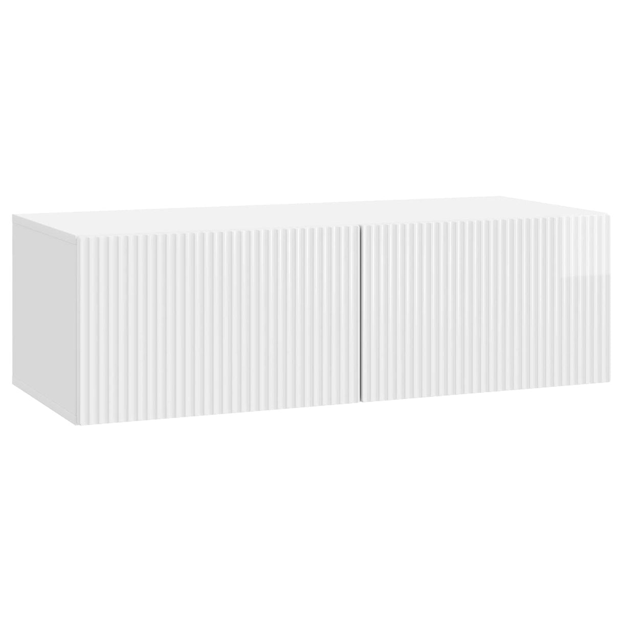 vidaXL Wandmontage TV-kast Zwart 59,5 x 41 x 30 cm Bewerkt hout