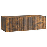 vidaXL Wandmontage TV-kast Zwart 59,5 x 41 x 30 cm Bewerkt hout