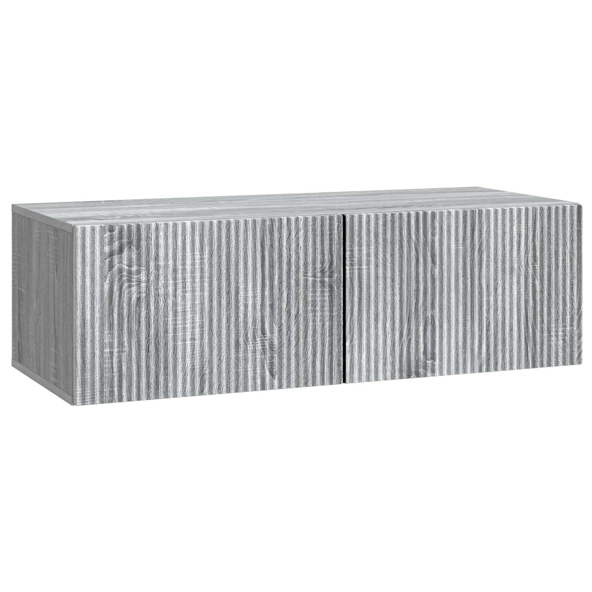 vidaXL Wandmontage TV-kast Zwart 59,5 x 41 x 30 cm Bewerkt hout