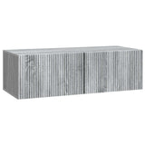 vidaXL Wandmontage TV-kast Zwart 59,5 x 41 x 30 cm Bewerkt hout