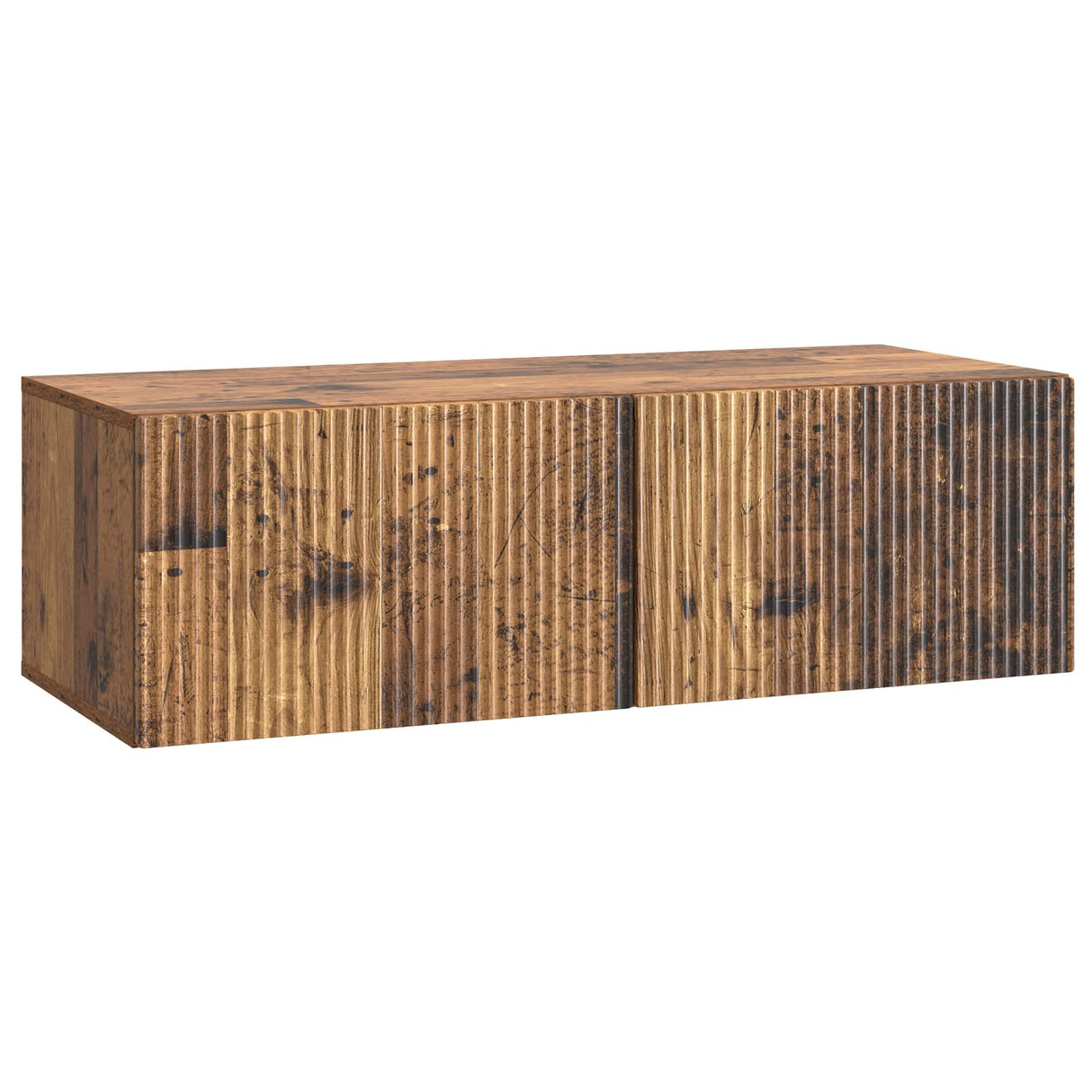 vidaXL Wandmontage TV-kast Zwart 59,5 x 41 x 30 cm Bewerkt hout