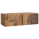 vidaXL Wandmontage TV-kast Zwart 59,5 x 41 x 30 cm Bewerkt hout