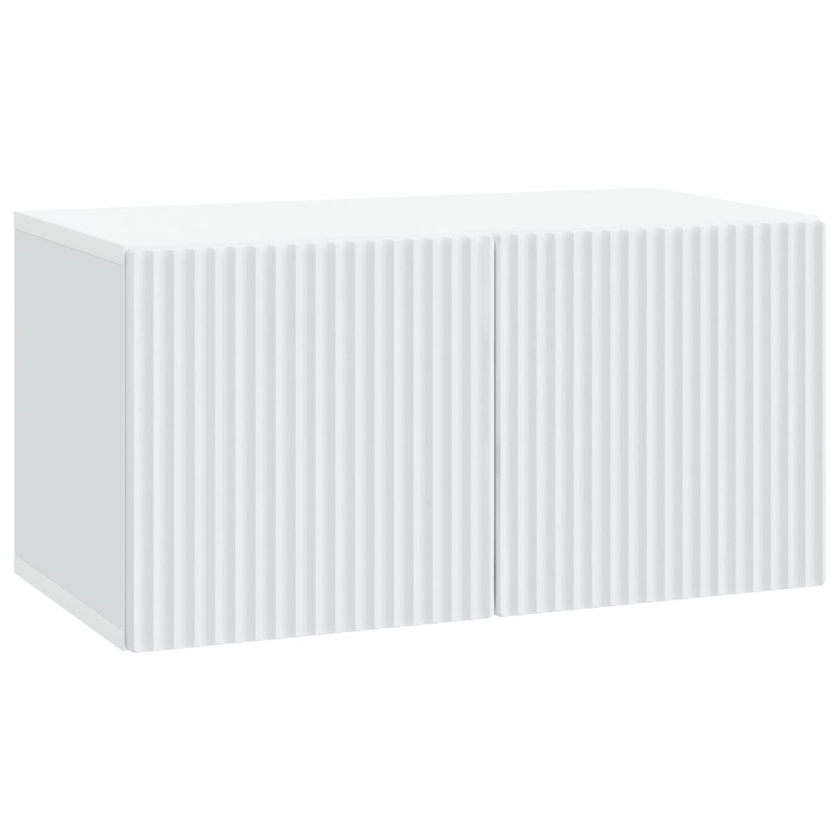 vidaXL Wandmontage TV-kast Zwart 59,5 x 41 x 30 cm Bewerkt hout