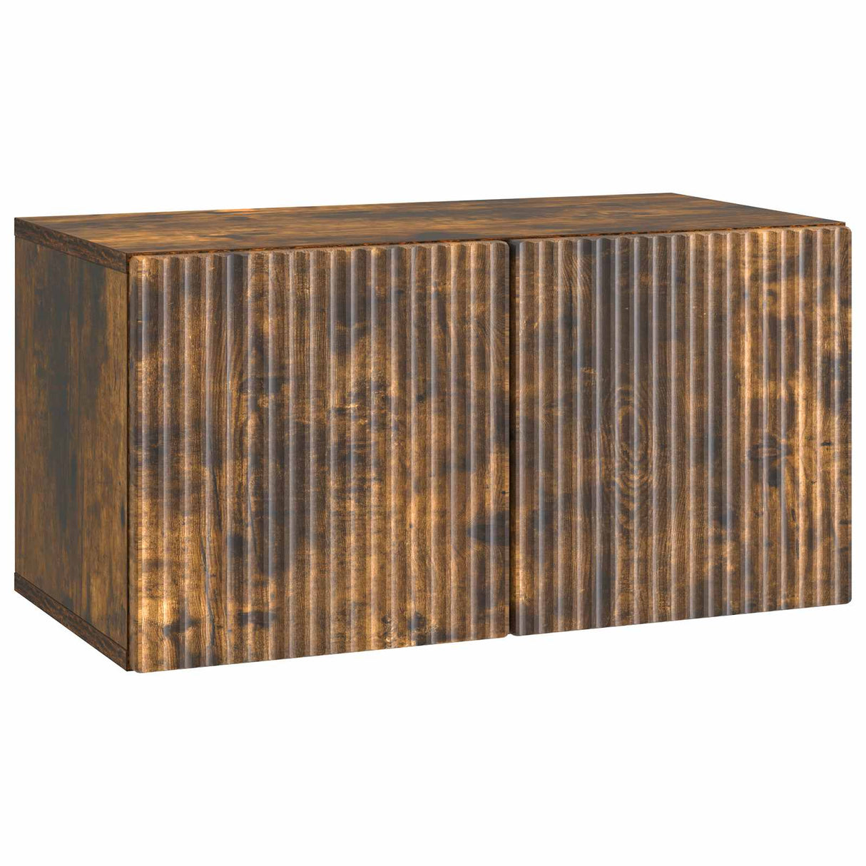 vidaXL Wandmontage TV-kast Zwart 59,5 x 41 x 30 cm Bewerkt hout