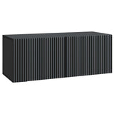 vidaXL Wandmontage TV-kast Zwart 59,5 x 41 x 30 cm Bewerkt hout