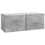 vidaXL Wandmontage TV-kast Zwart 59,5 x 41 x 30 cm Bewerkt hout