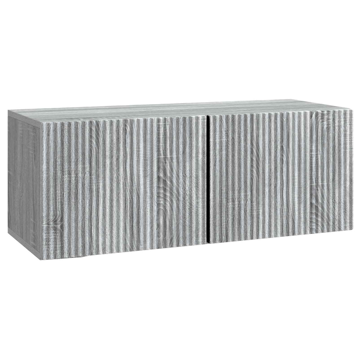 vidaXL Wandmontage TV-kast Zwart 59,5 x 41 x 30 cm Bewerkt hout