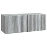 vidaXL Wandmontage TV-kast Zwart 59,5 x 41 x 30 cm Bewerkt hout