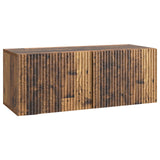 vidaXL Wandmontage TV-kast Zwart 59,5 x 41 x 30 cm Bewerkt hout