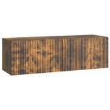 vidaXL Wandmontage TV-kast Zwart 59,5 x 41 x 30 cm Bewerkt hout