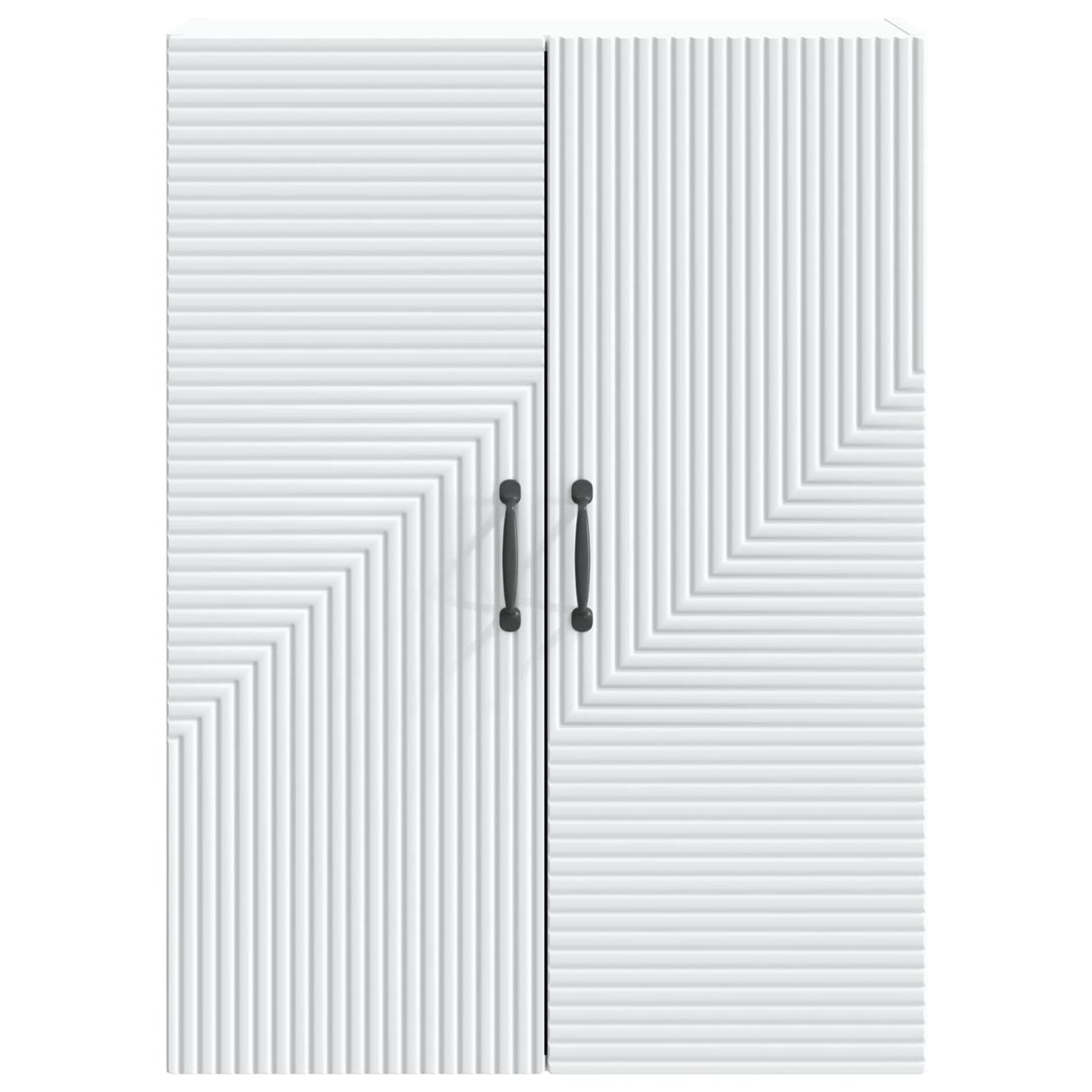 vidaXL Wandkast Wit 66 x 34,5 x 90 cm Bewerkt hout