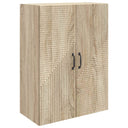 vidaXL Wandkast Wit 66 x 34,5 x 90 cm Bewerkt hout